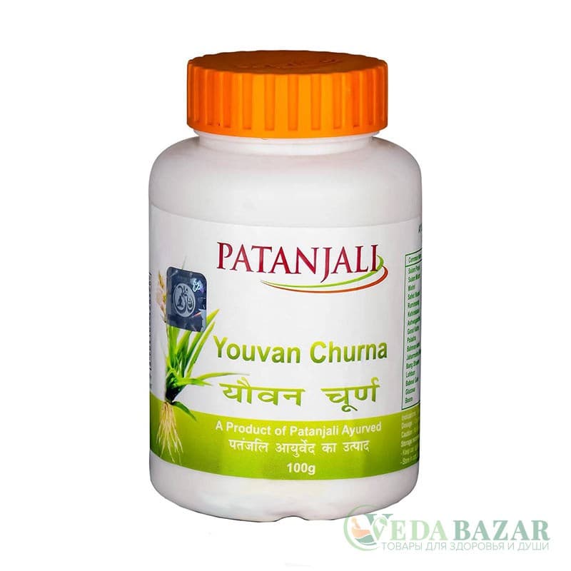 Юван Чурна (Youvan Churna) тоник для организма, 100 гр, Патанджали (Patanjali) фото