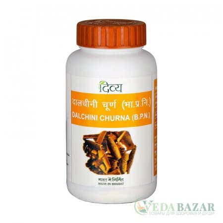 Далчини Чурна (Dalchini Churna) порошок корицы, 100 гр, Патанджали (Patanjali) фото