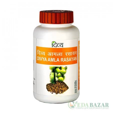Амла Расаян (Amla Rasayan) омоложение организма, антиоксидант, 100 гр, Патанджали (Patanjali) фото