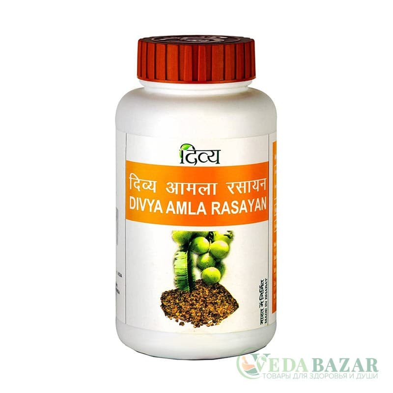 Амла Расаян (Amla Rasayan) омоложение организма, антиоксидант, 100 гр, Патанджали (Patanjali) фото