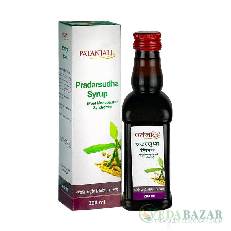 Сироп Прадарсудха (Pradarsudha Syrup) пост менопаузный синдром, 200 мл, Патанджали (Patanjali) фото