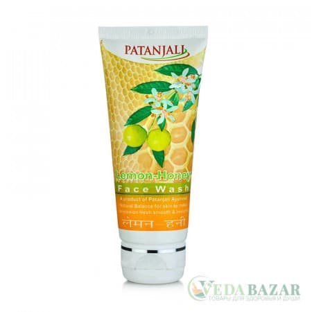 Гель для умывания Лимон и Мед (Lemon & Honey Face Wash), 60 гр, Патанджали (Patanjali) фото