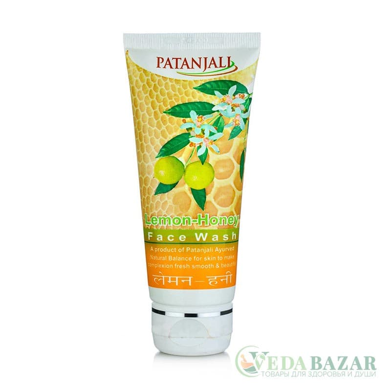 Гель для умывания Лимон и Мед (Lemon & Honey Face Wash), 60 гр, Патанджали (Patanjali) фото