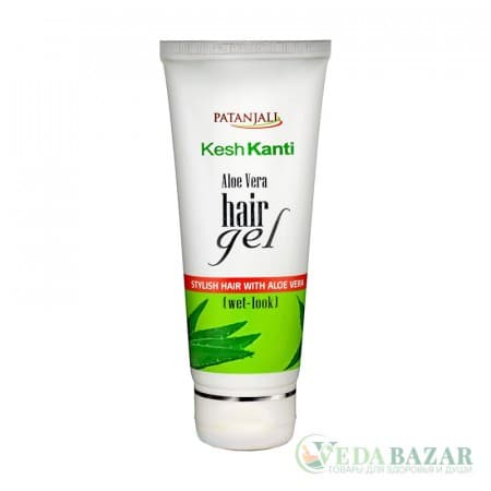 Гель для волос Алоэ Вера (Kesh Kanti Aloe Vera Hair Gel), 60 мл, Патанджали (Patanjali) фото
