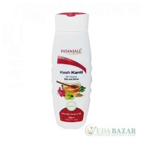 Шампунь для волос Шелк и Блеск Кеш Канти (Kesh Kanti Silk & Shine Hair Cleanser), 200 мл, Патанджали (Patanjali) фото