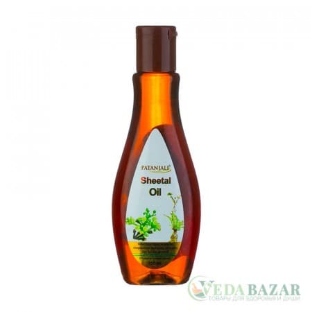 Масло общеукрепляющее Шитал (Sheetal Oil), 100 мл, Патанджали (Patanjali) фото