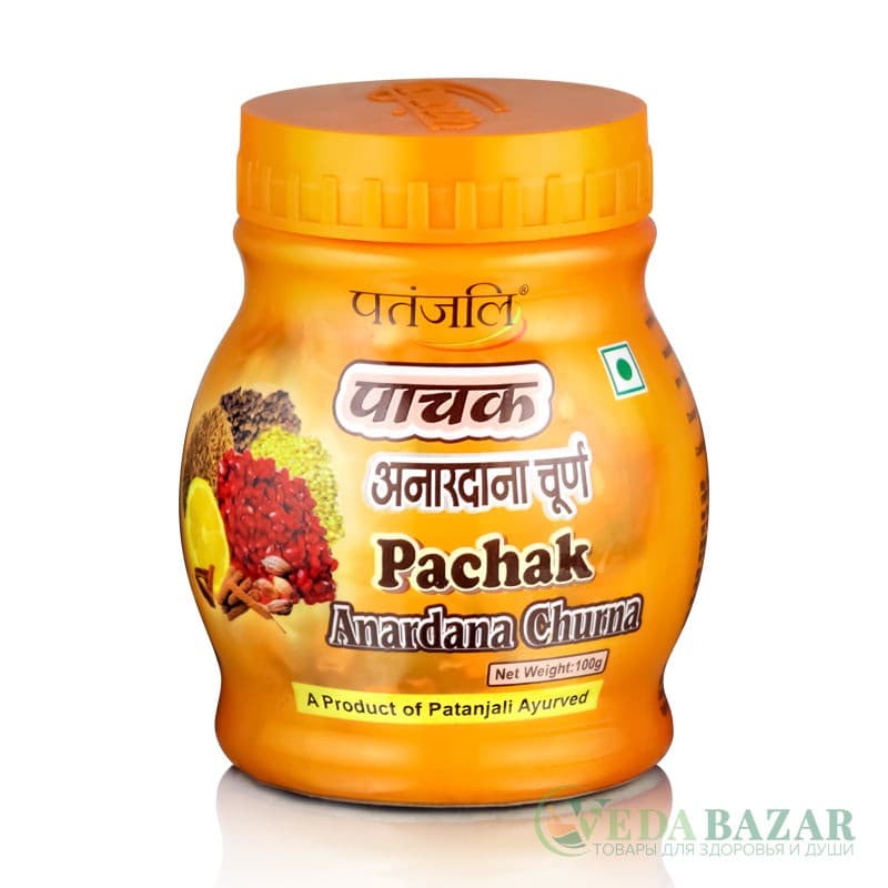 Пачак Анардана Чурна (Pachak Anardana Churna), 100 гр, Патанджали (Patanjali) фото