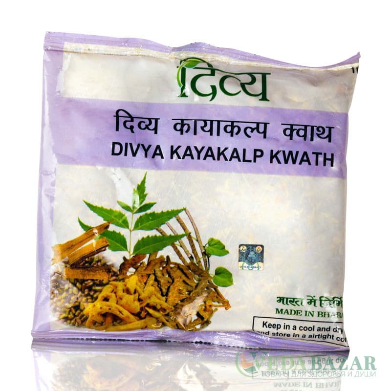 Аюрведический чай Дивья Каякалп Кватх (Divya Kayakalp Kwath) для кожи, 100 гр, Патанджали (Patanjali) фото