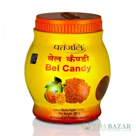 Плоды дерева Бэль сушеные в цукатах (Bel Candy), 500 гр, Патанджали (Patanjali) фото