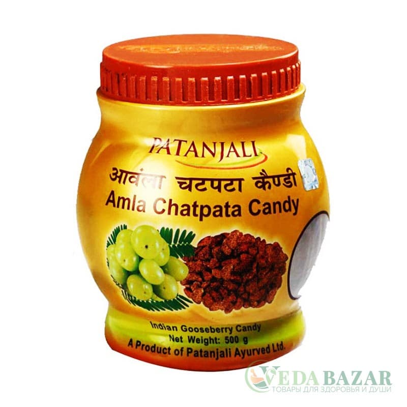 Амла Чатпата (Amla Сhatpata Candy), 500 гр, Патанджали (Patanjali) фото