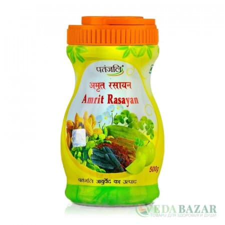 Аюрведический Джем Амрит Расаяна (Amrit Rasayana), 500 Гр, Патанджали (Patanjali) фото