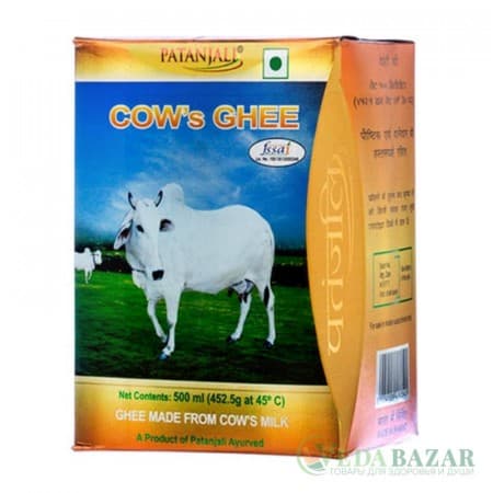 Топленное масло (Ghee), 500 гр Патанджали (Patanjali) фото