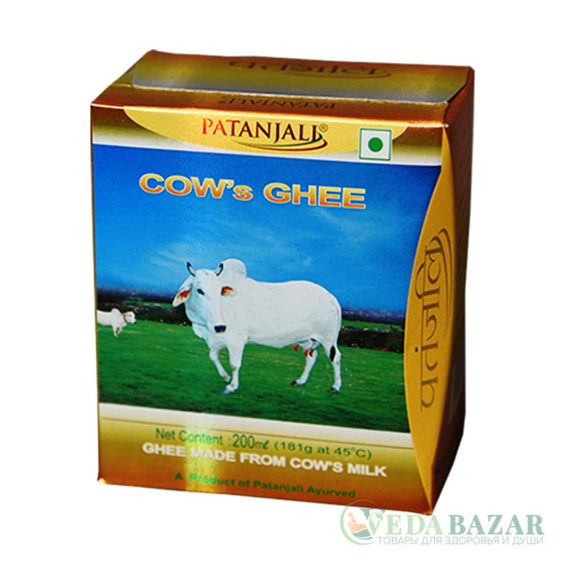 Топленное масло (Ghee), 200 гр Патанджали (Patanjali) фото