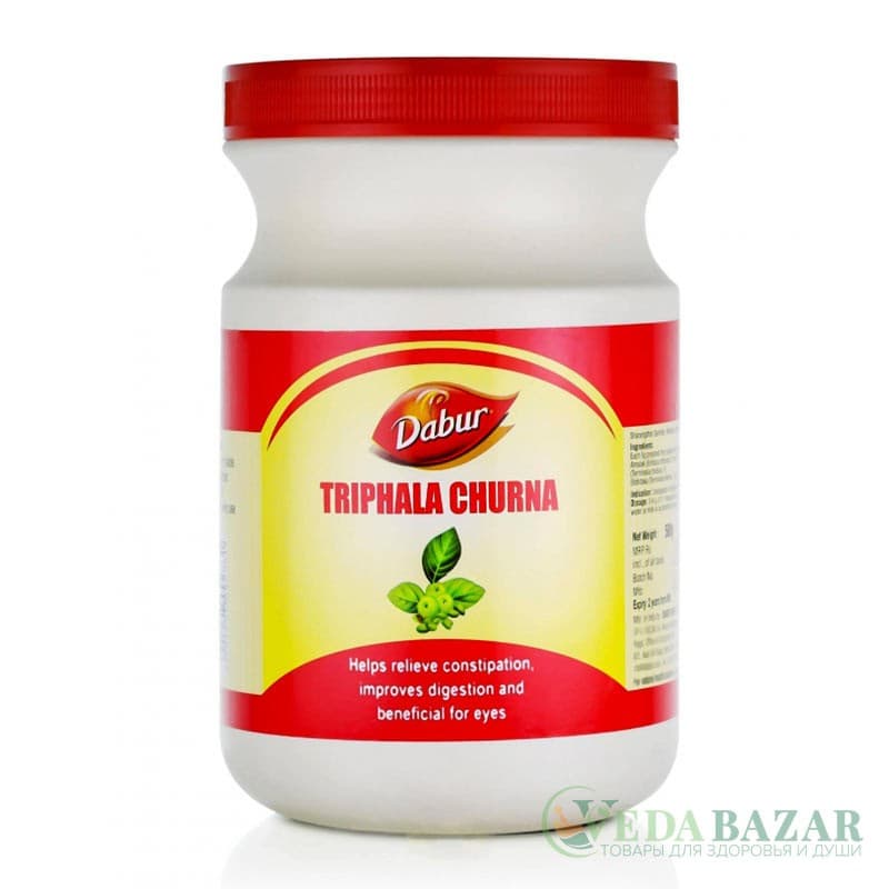 Трифала Чурна (Triphala Churna), 500 гр, Дабур (Dabur) фото