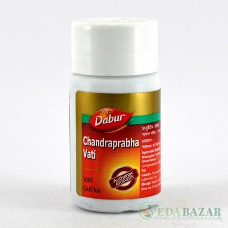 Чандрпрабха Вати, при заболевании мочевыводящих путей (Chandraprabha Vati), 40 таб., Дабур (Dabur) фото