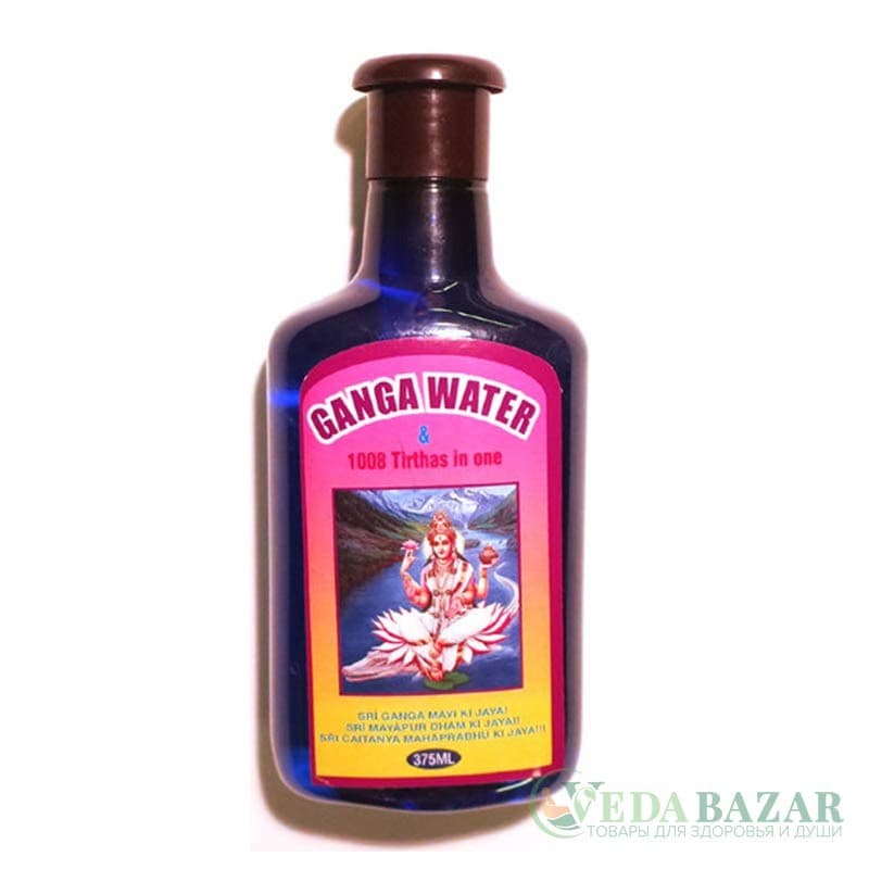Вода Ганги и 1008 Тиртх (Ganga Water & 1008 Tirthas), 375 мл, ВедаБазар (VedaBazar) фото