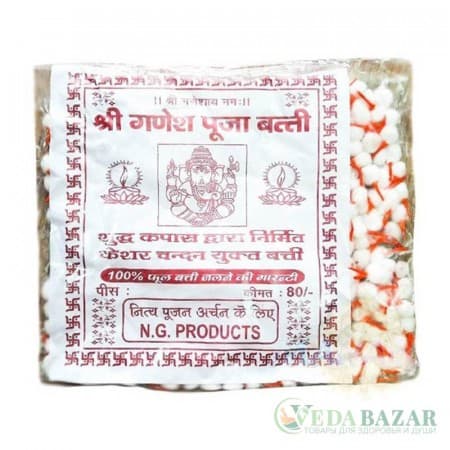 Фитильки для лампады (Wick), 1 шт, ВедаБазар (VedaBazar) фото