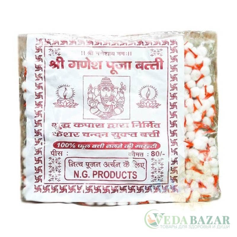 Фитильки для лампады (Wick), 1 шт, ВедаБазар (VedaBazar) фото