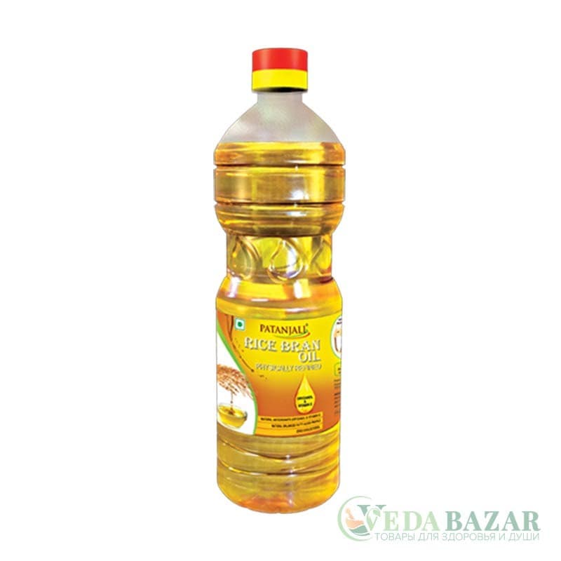Масло Рисовое (Rice Bran Oil), 1 л, Патанджали (Patanjali) фото