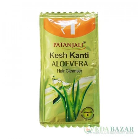 Шампунь Алоэ Вера (Kesh Kanti Aloe Vera Shampoo), 5 мл, Патанджали (Patanjali) фото