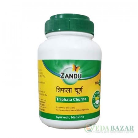 Трифала Чурна (Triphala Churna), 200 гр, Занду (Zandu) фото