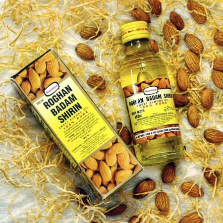 Миндальное масло Рогхан Бадам Ширин, 100 мл, Хамдард фото