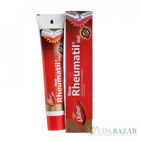 Ревматил гель (Rheumatil Gel) снимает отеки и суставные боли, 30 гр, Дабур (Dabur) фото