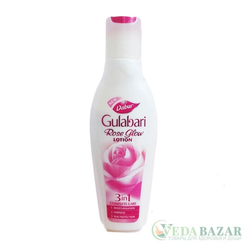 Увлажняющий лосьон Гулабари (Gulabari Rose Glow Lotion), 50 мл, Дабур (Dabur) фото