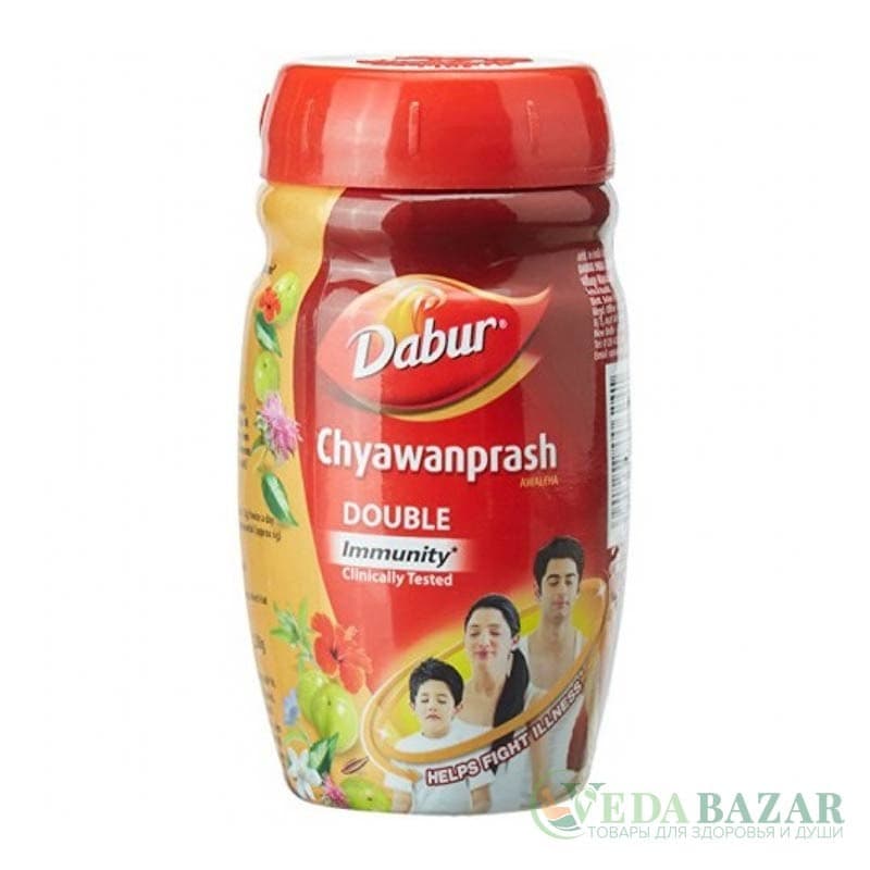 Чаванпраш Двойной иммунитет (Chyawanprash Double Immunity), 1 кг, Дабур (Dabur) фото