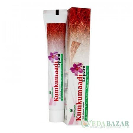 Восстанавливающий крем Кумкумади Лепам (Kumkumadi Lepam) для лица, 10 гр, Нагаржуна (Nagarjuna) фото