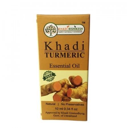 Эфирное масло Кхади Турмерик (Khadi Turmeric), 10 мл, Кхади Ришикеш (Khadi Rishikesh) фото