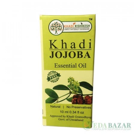 Эфирное масло Кхади Жожоба (Khadi Jojoba), 10 мл, Кхади Ришикеш (Khadi Rishikesh) фото