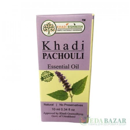 Эфирное масло Кхади Пачули (Khadi Pachouli), 10 мл, Кхади Ришикеш (Khadi Rishikesh) фото