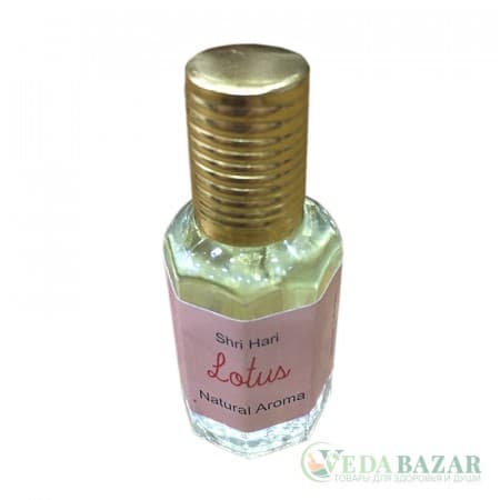 Натуральное парфюмерное масло Лотос, 10 мл, Шри Хари (Shri Hari) фото
