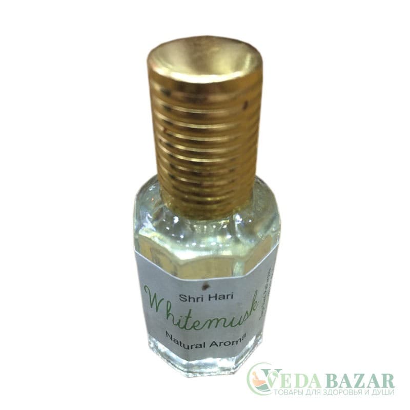 Натуральное парфюмерное масло Вайтмуск 10 мл, Шри Хари (Shri Hari) фото
