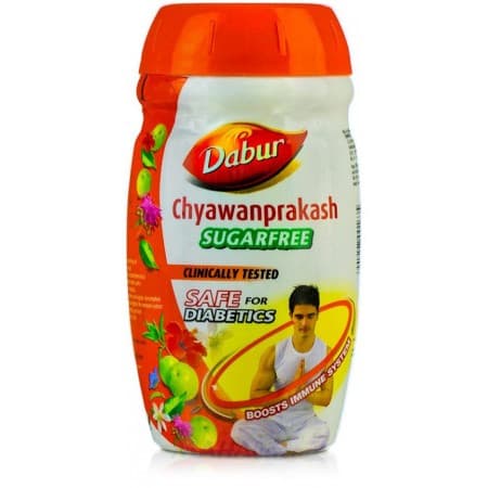 Чаванпраш без Сахара для Иммунитета Чаванпракаш (Chyawanprakash Sugarfree), 500 Гр, Дабур (Dabur) фото
