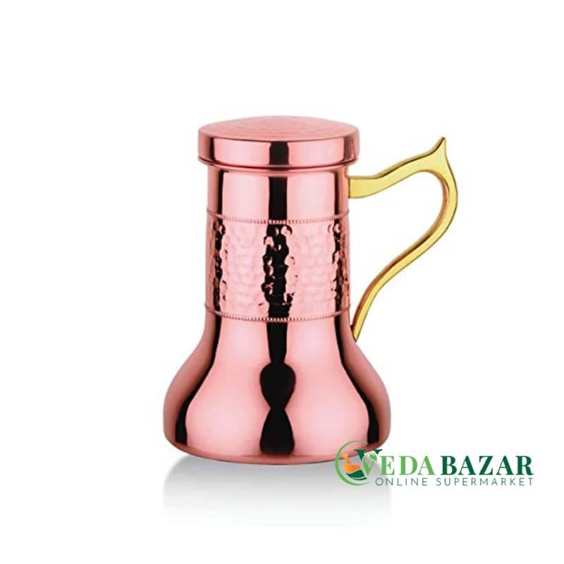 Кувшин из чистой меди в Турецком стиле (Pure Copper Design Turkish Jug), гр, Индия(India) фото