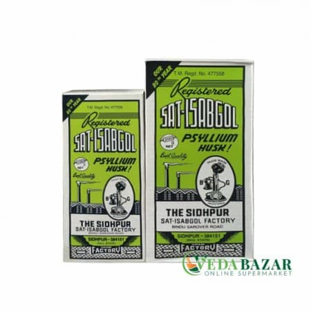 Сат Исабгол, слабительное средство (Sat Isabgol), 100 гр, Сидхпур (Sidhpur) фото
