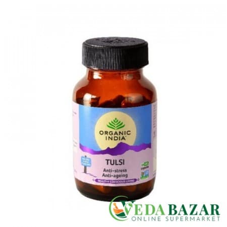 Туласи (Tulsi), 60 кап, Органик Индия (Organic India) фото