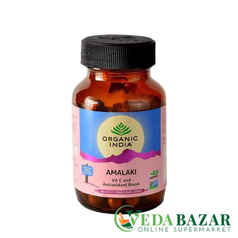 Амалаки, для иммунитета и омоложения организма, (Amalaki), 60 капсул, Органик Индия (Organic India) фото