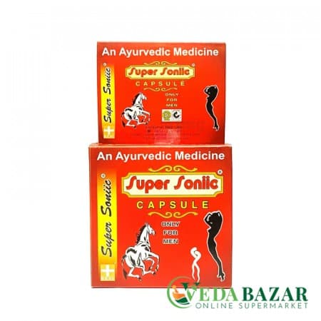 Супер Соник, для мужской силы (Super Soniic), 4 капсулы, Хелфмаг (HealthMug) фото