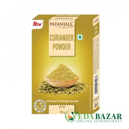 Порошок кориандра (Coriander powder),100 гр, Патанджали (Patanjali) фото