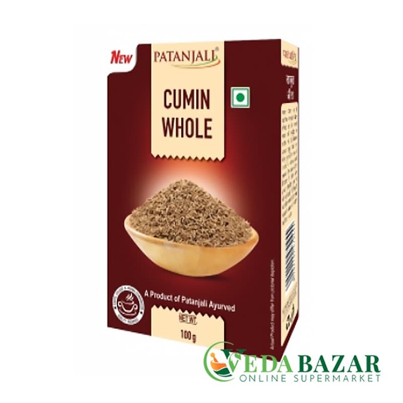 Кумин цельный (Cumin whole),100 гр, Патанджали (Patanjali) фото