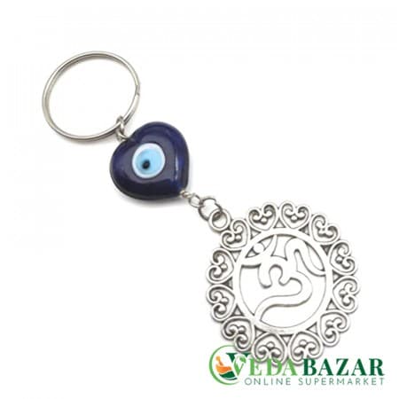 Брелок Ом от сглаза и защита от несчастных случаев (House's 'OM' Evil Eye Key Ring), 20см, Джаз (JAZ) фото