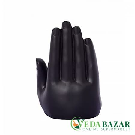 Пальма Будды, золотой экспонат из полирезина (Golden Palm Buddha), 225 гр, иКрафтиндия, (eCraftIndia) фото