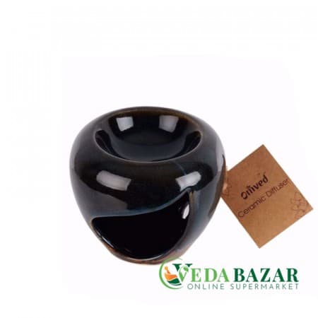 Керамическая горелка для благовоний (Stoneware Dhoop Burner), Омвед (Omved)(Omved) фото