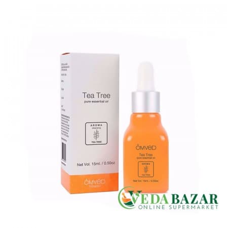 Чистое эфирное масло Чайного дерева (Tea Tree Pure Essential Oil), 15 мл, Омвед терапис (Omved therapies) фото