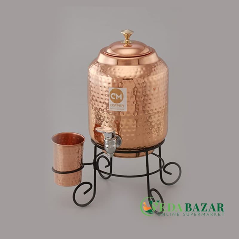 Медный диспенсер Мастер медь ( Copper dispenser Master copper), 5000 мл, Ведабазар (Vedabazar) фото