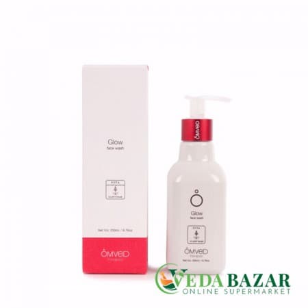 Средство для умывания с эффектом осветления кожи (Glow Face Wash for Skin Lightening) 200 мл, Омвед (OmVed) фото
