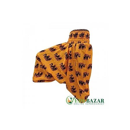 Хлопковые йога пижамные штаны для мужчин и женщин (Yoga Cotton Pajama Pants), белый фото